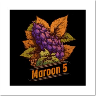 Vintage Maroon 5 - Save The Plant Posters and Art